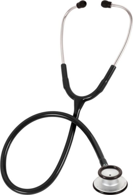 CLINICAL LITE STETHOSCOPE IN 2 PIECE BOX-BLACK