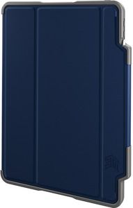 STM  Dux Plus Carrying Case for 10.9 Apple iPad Air (4th & 5th Generation) Tablet - Transparent, Midnight Blue. Water Resistant, Drop Resistant, Spill Resistant - Thermoplastic Polyurethane (TPU) Body - 10.2 Height x 0.6 Width x 8.1 Depth - ONLINE ONLY