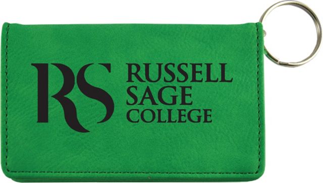 Russell Sage College Leather ID Holder